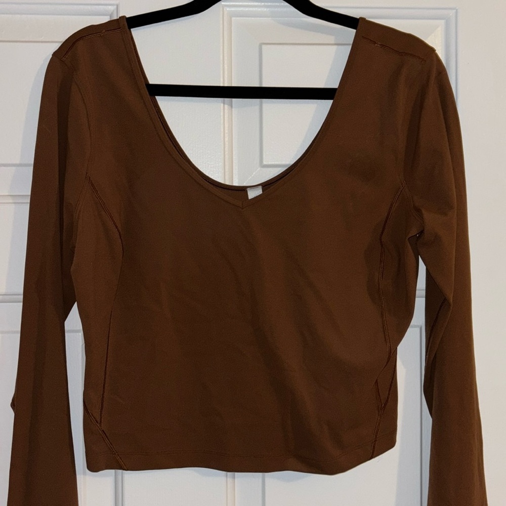 lululemon align long sleeve size 12